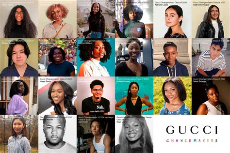 change maker program gucci|gucci changemakers application.